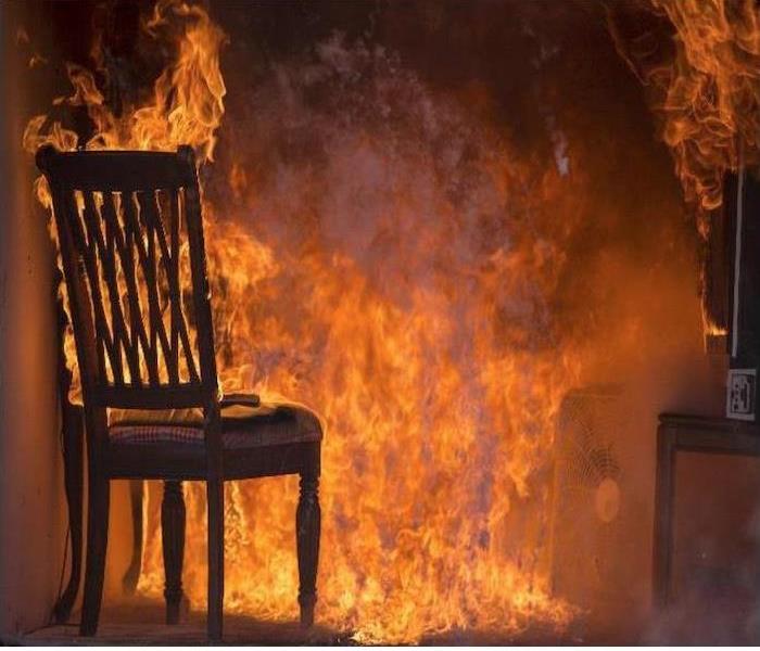 Chair On Fire